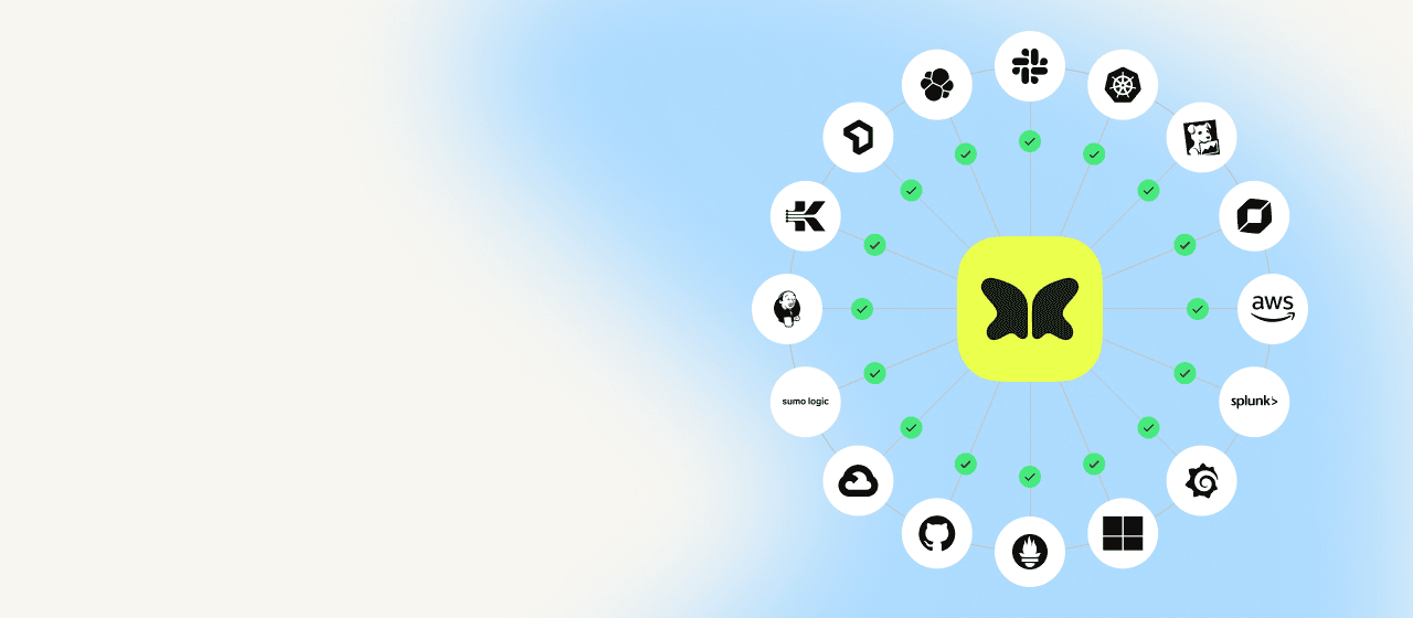 Resolve AI connected to the tools in a production stack