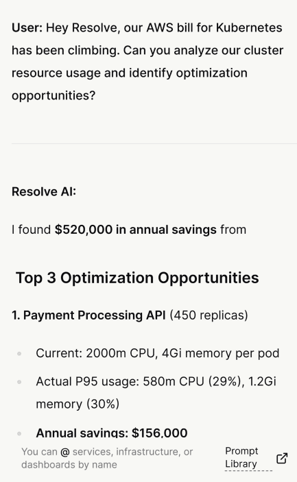 Kubernetes resource optimization