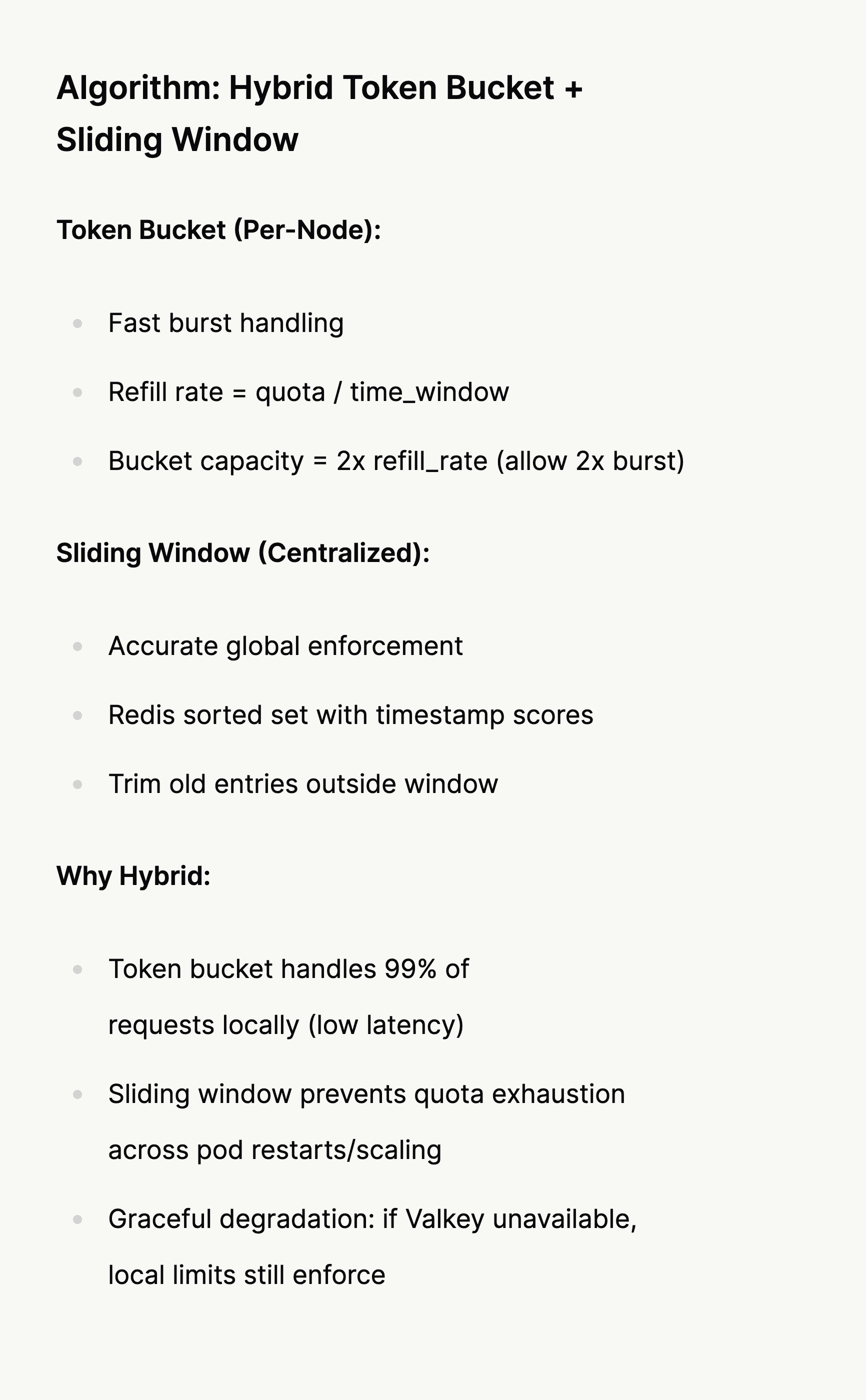 Make architectural choices grounded in your context