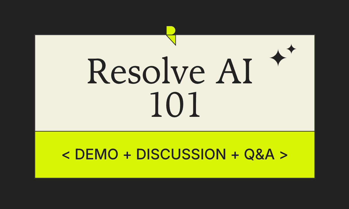 Resolve AI 101: Agents that operate prod