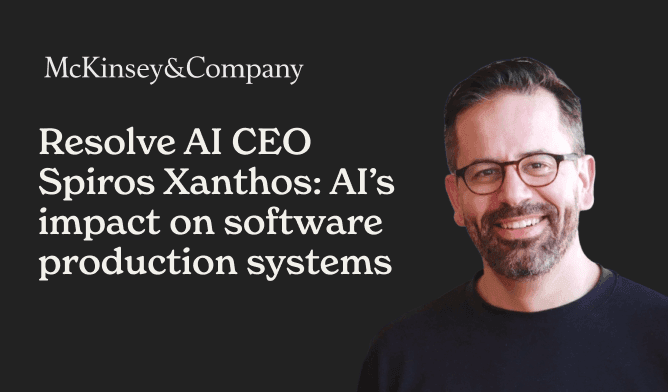Resolve AI CEO Spiros Xanthos: AI’s impact on software production systems