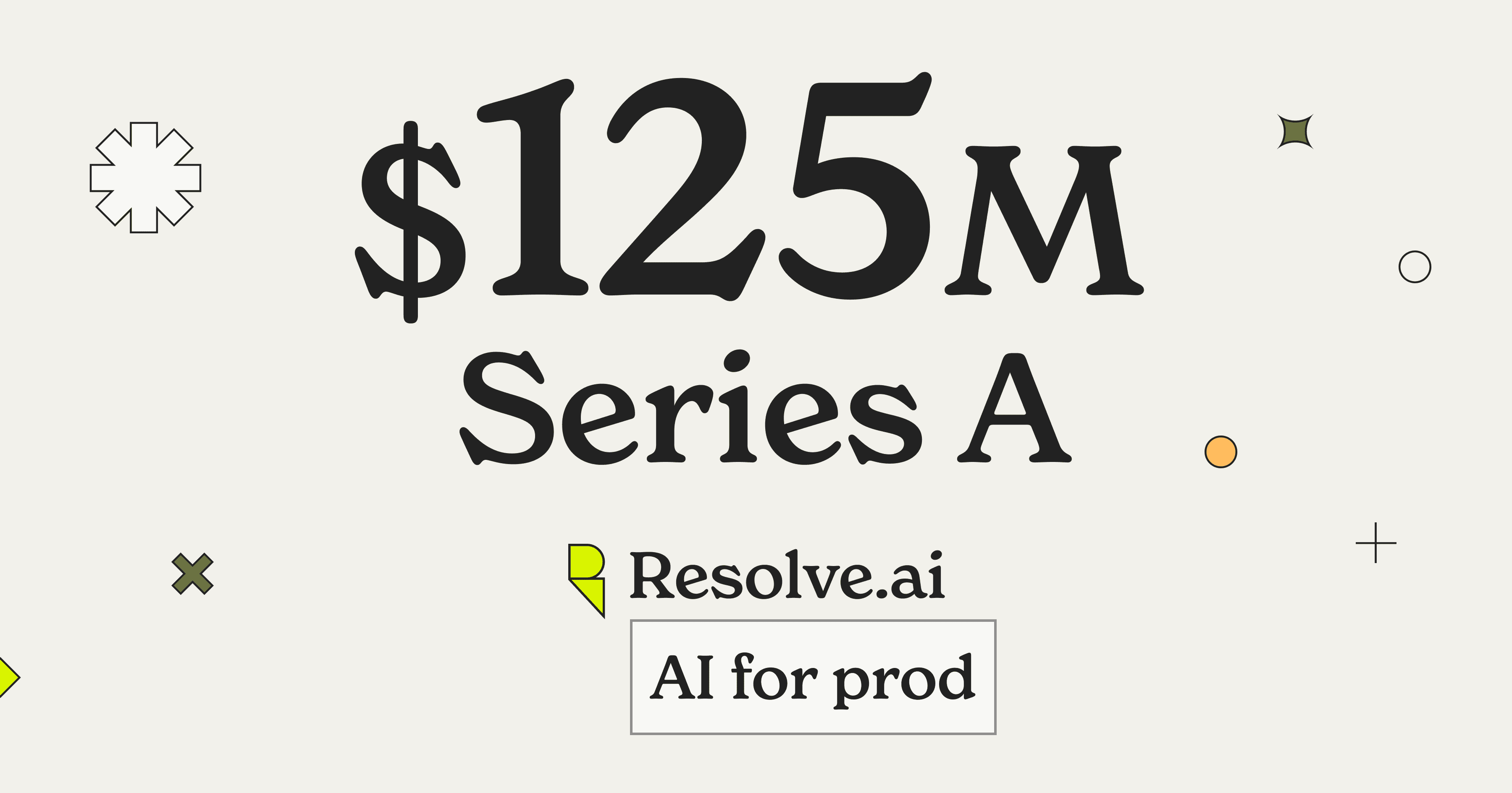 Resolve AI raises $125M Series A to scale AI for prod